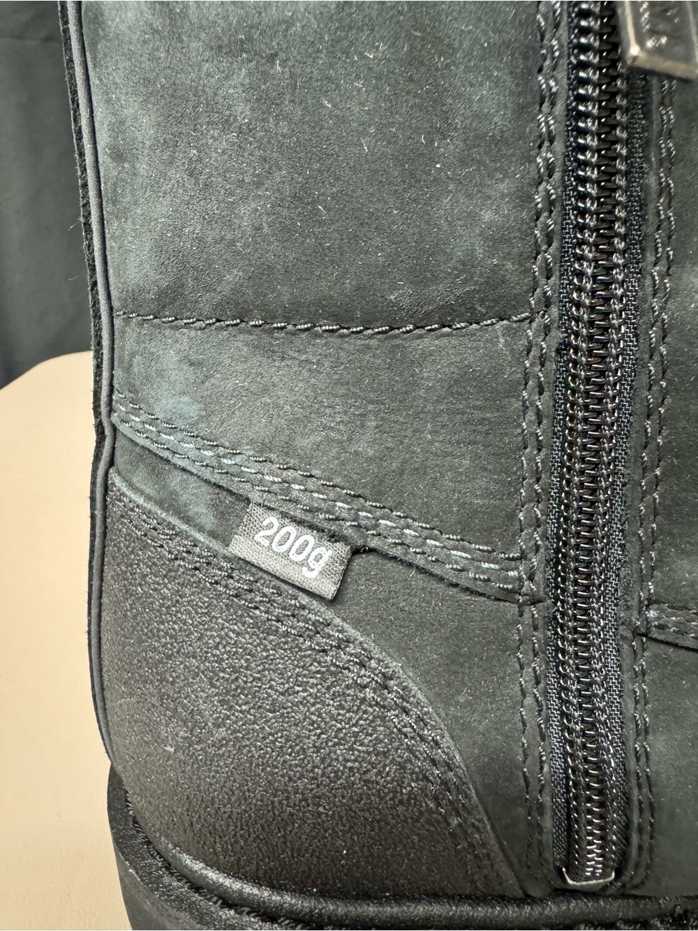 Harley-Davidson Men's Hagerman Warm Black Nubuck & Leather Work Boots - Picture 7 of 16